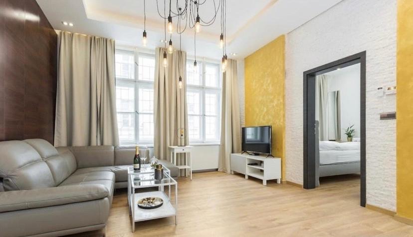 Luxury Apartment On Wenceslas Square 布拉格 外观 照片